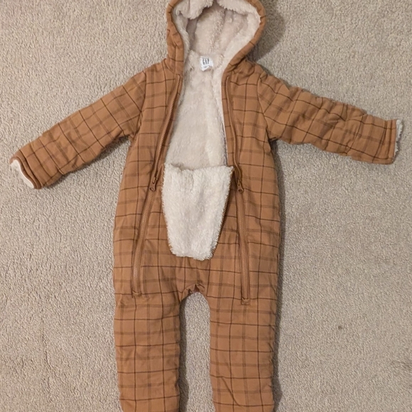 GAP Baby Sherpa Bear One-Piece Outerwear 12-18M - Picture 7 of 7